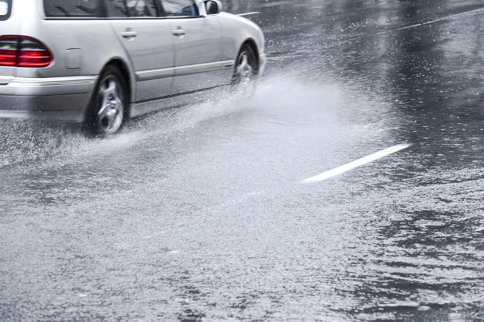 Driving in water