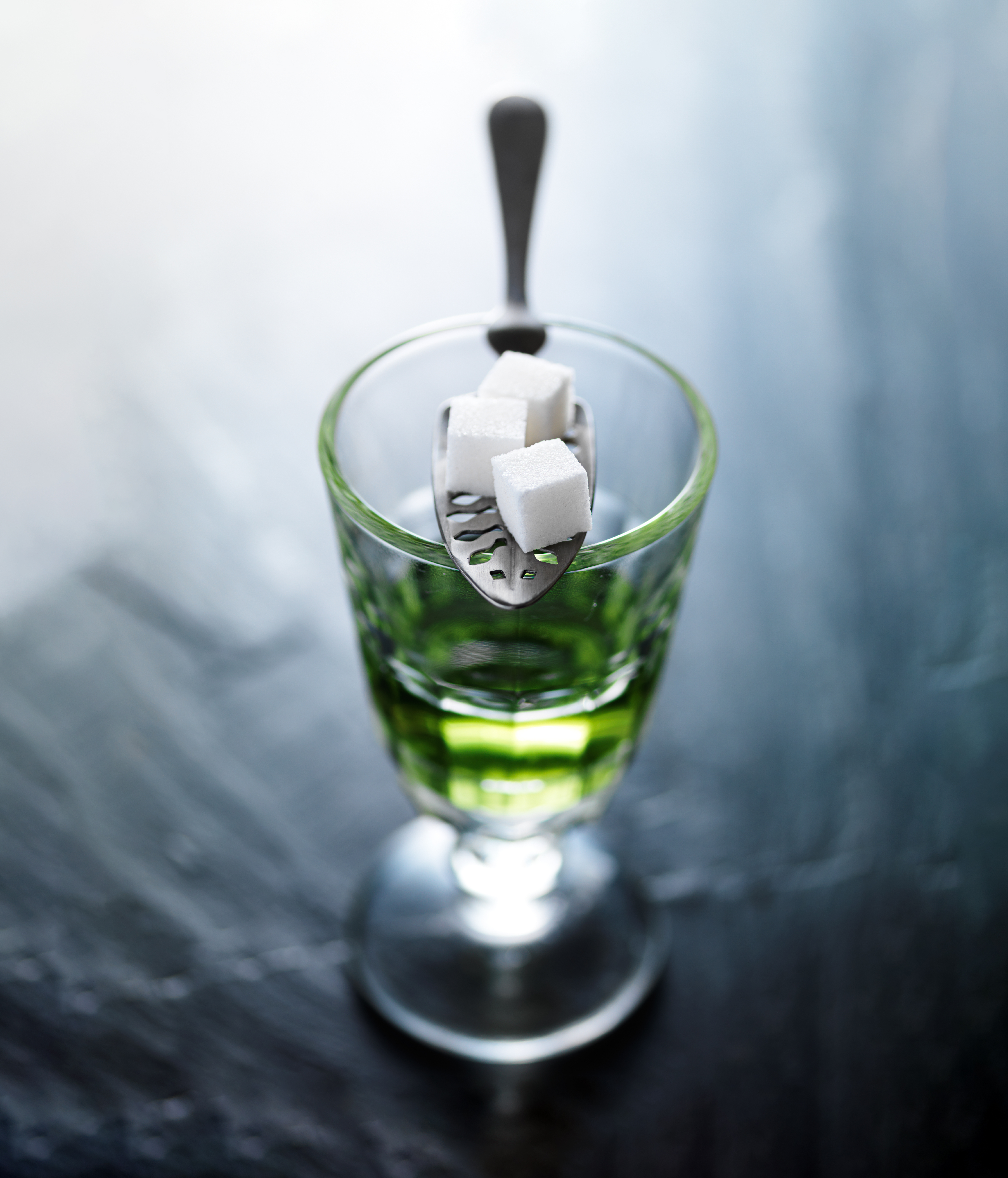 absinthe in pontarlier glass