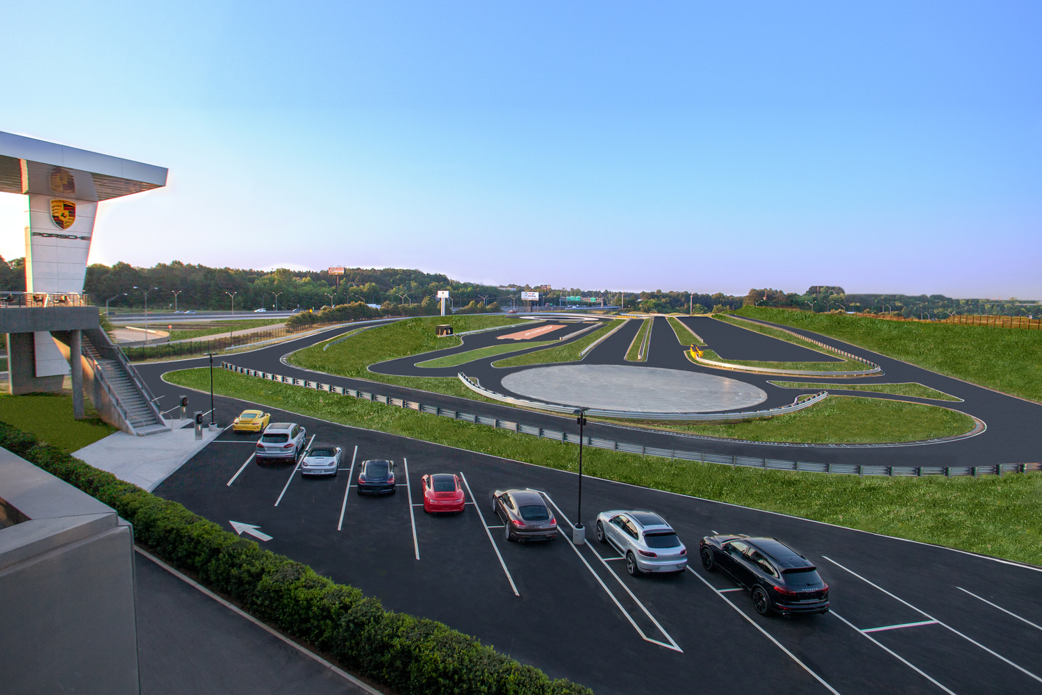 Atlanta Porsche Experience Center Track