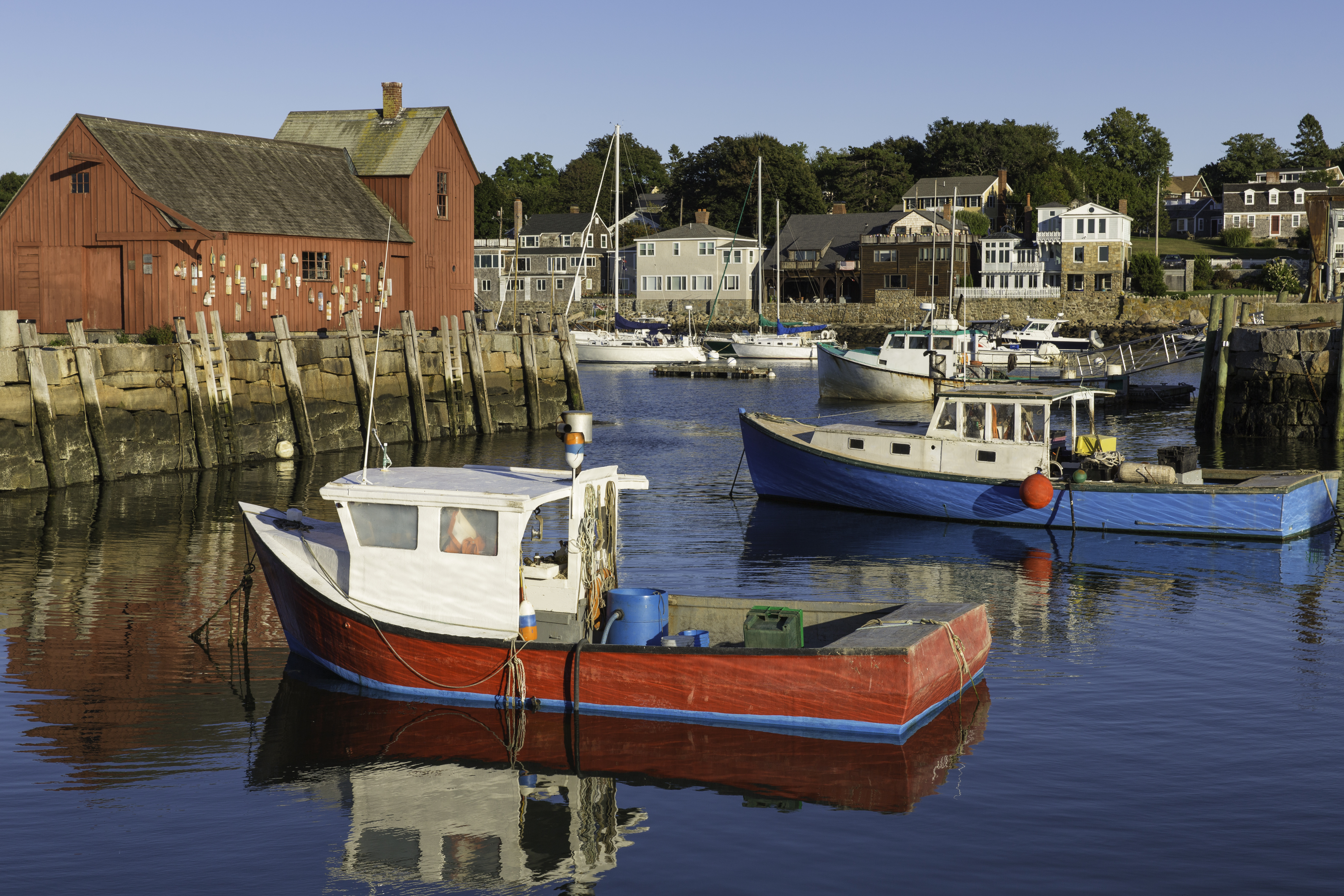 Rockport Harbor, Massachusetts USA