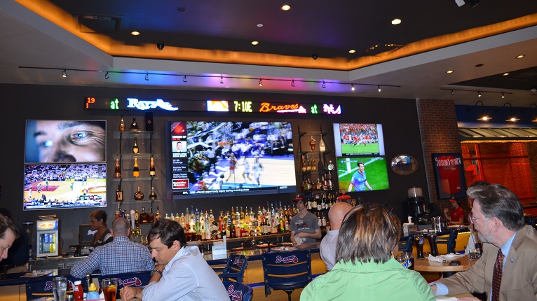 Braves All Star Grill in downtown Atlanta