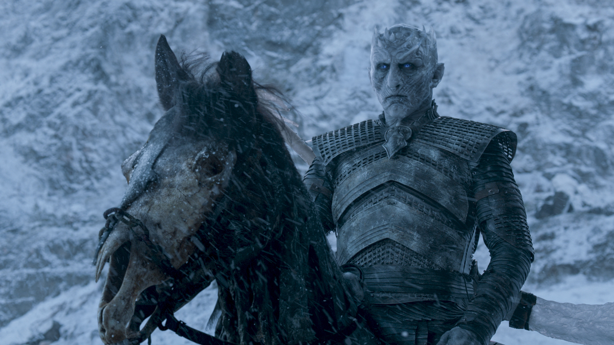 white walker horse game of thrones