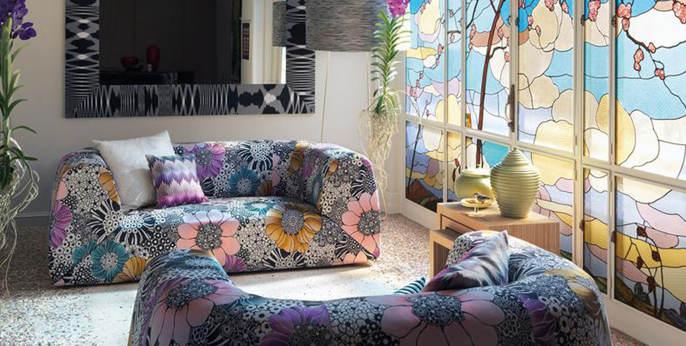 Missoni Home Launches Bright New Floral Fabrics Rue Now